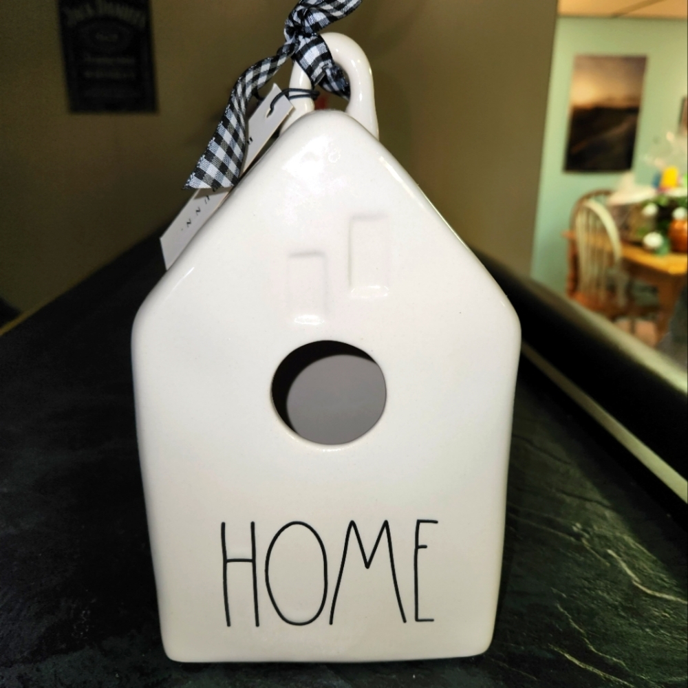 Rae Dunn HOME Birdhouse